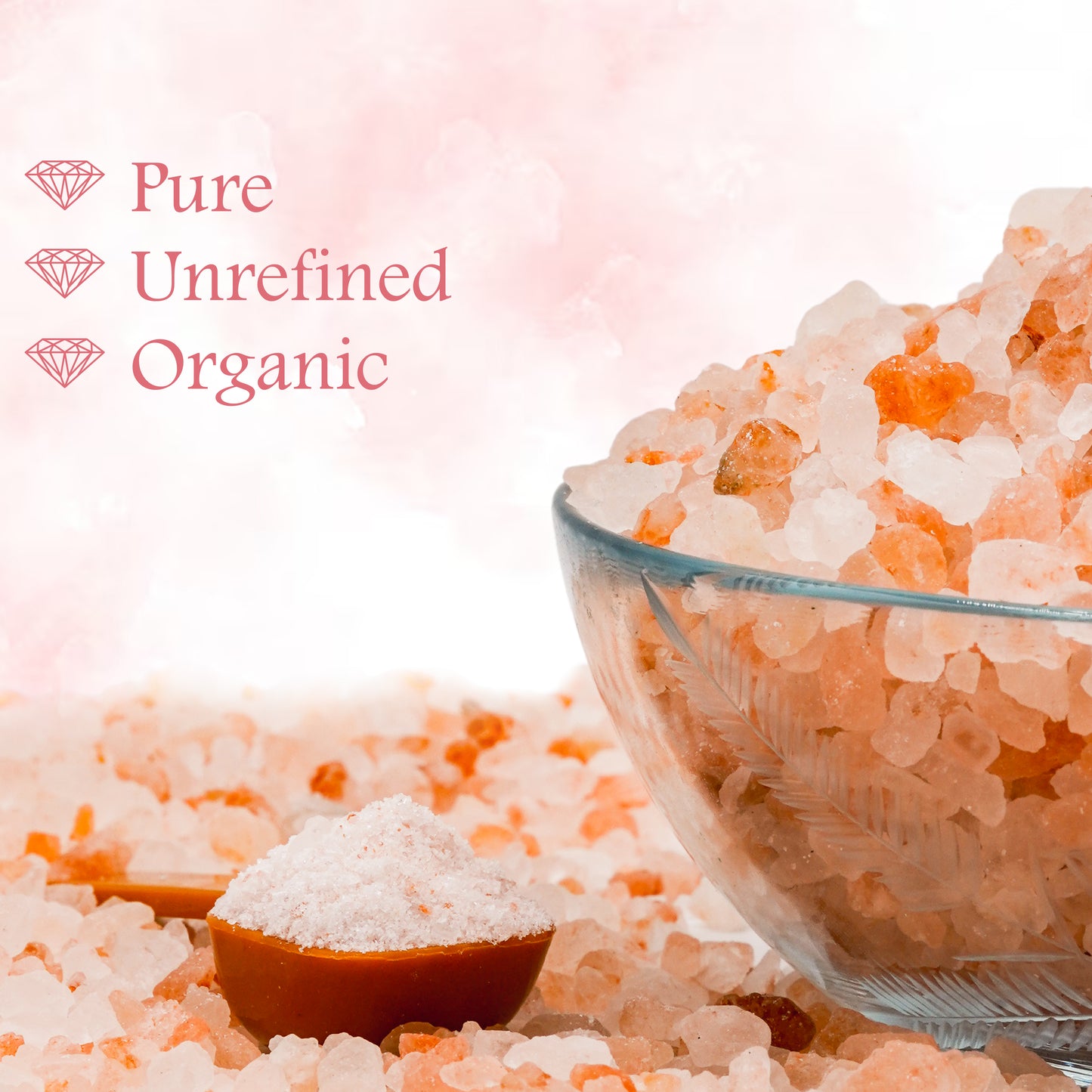 Himalayan Pink Salt grinder - 400g