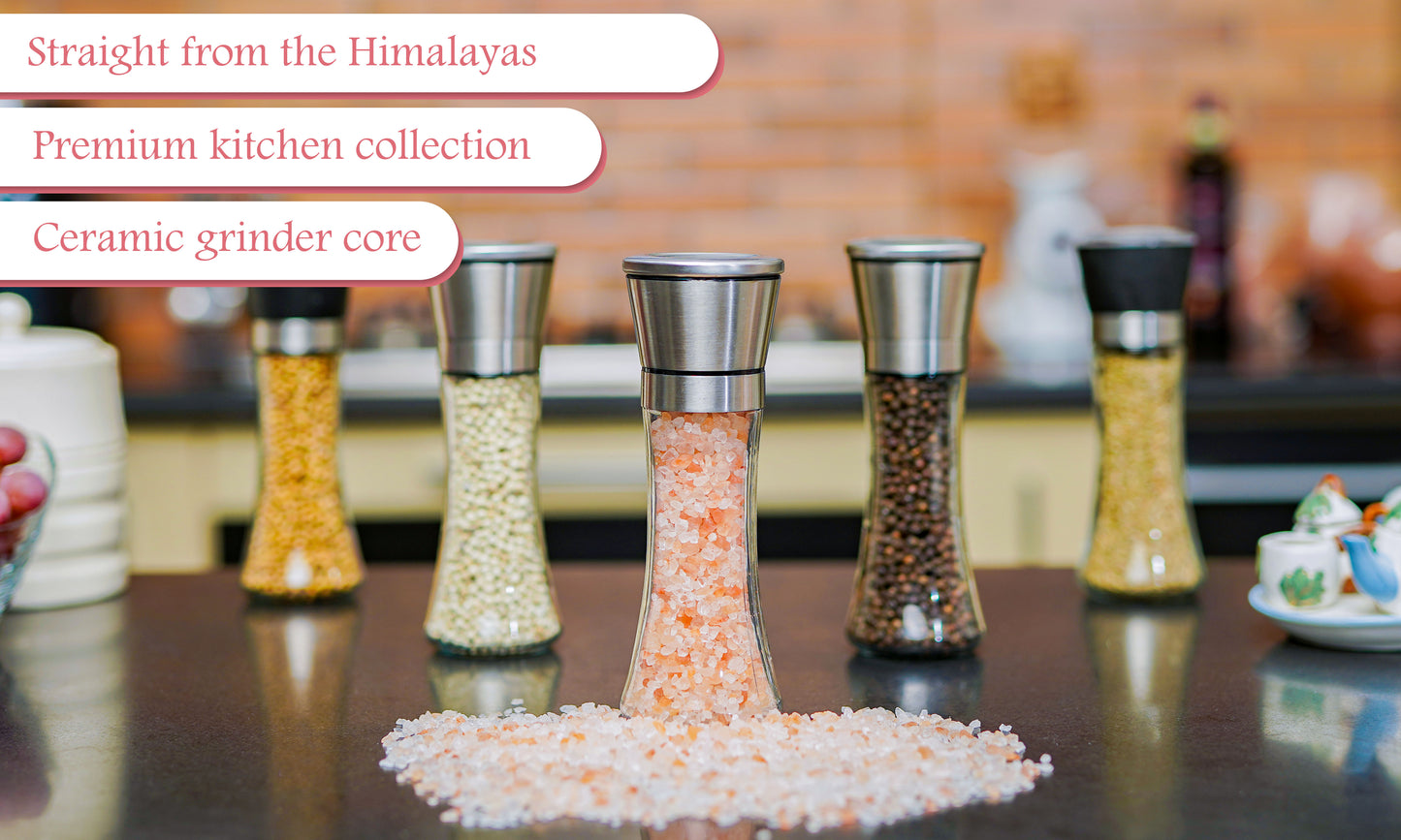 Himalayan Pink Salt grinder - 400g